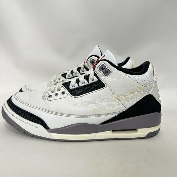Nike Air Jordan 3 Retro “Cement Grey White Fire Red”